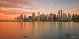 Vancouver Skyline Sunset