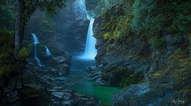 Mamquam falls,Squamish,BC