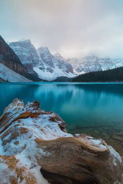 Moraine lake in sow