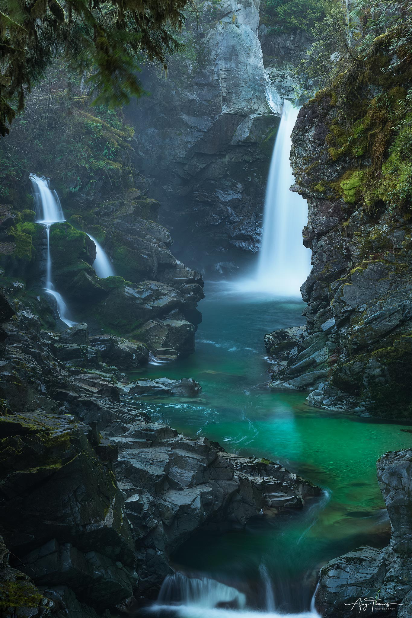 Mamquam Waterfalls,Squamish,BC,Canada