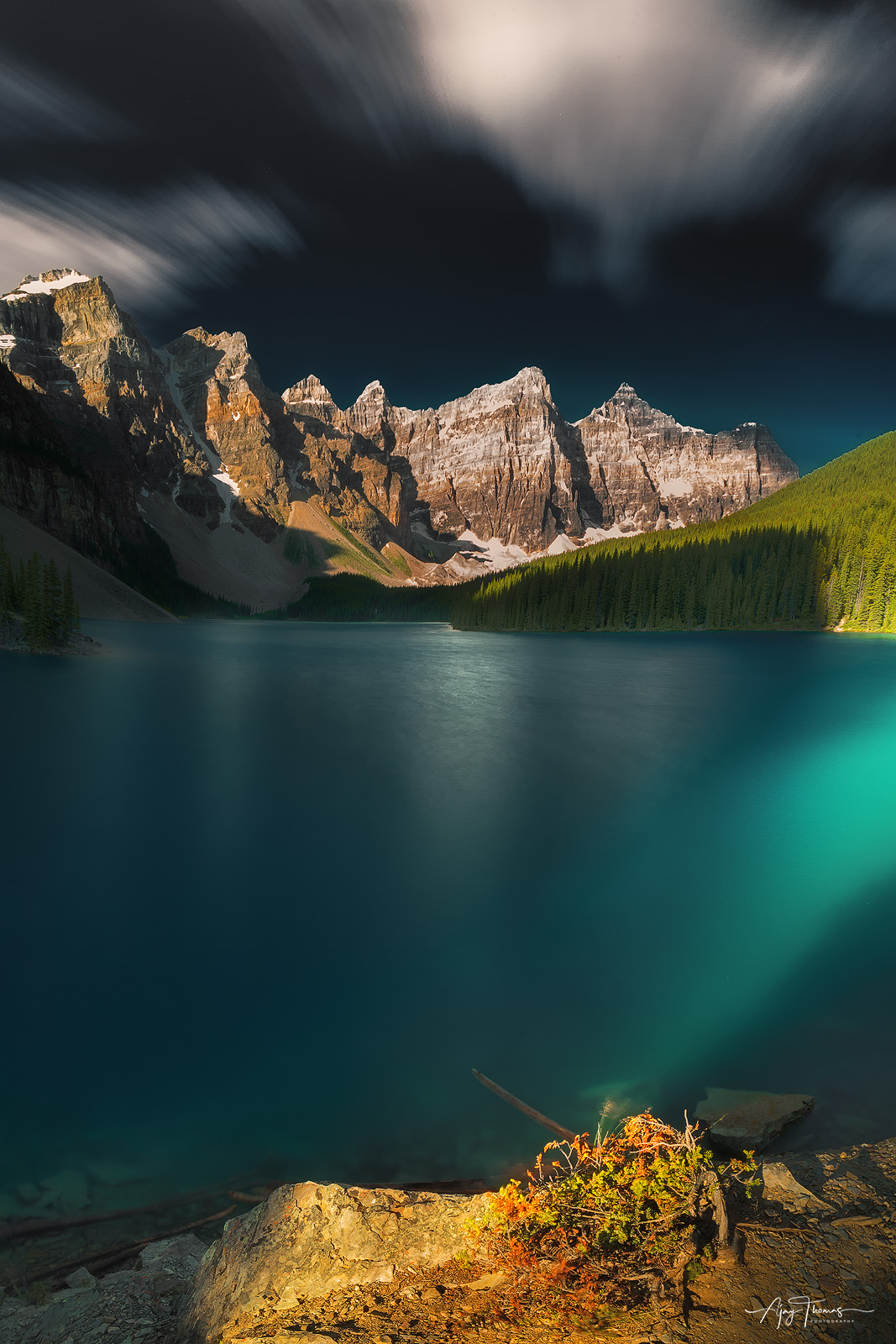 God forgive me for I trespass into your area. The ethereal beauty of the Moraine Lake could turn anyone into a poet…Moraine...